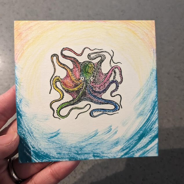 Rainbow Octopus